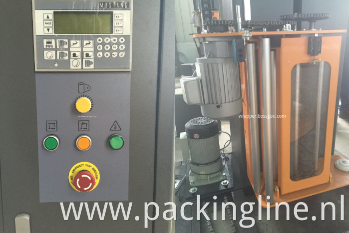 Food Wrapping Machine (control panel and film carriage)